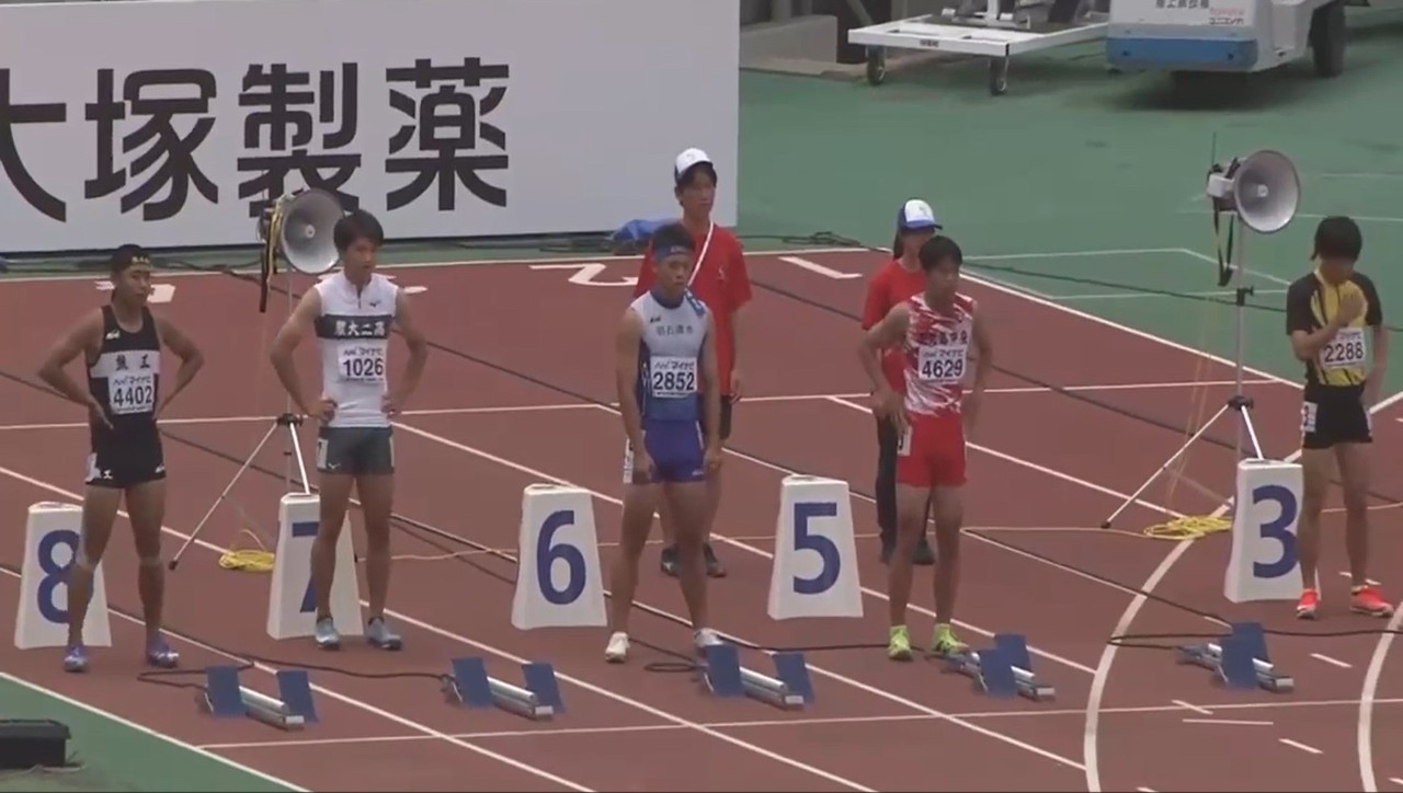 100m予選